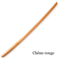 Bokken daito chêne blanc ou rouge