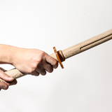 Akamu - Bokken Chêne Hokkaido avec gorge