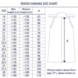 Vixia Traditionnel – Hakama Kendo synthétique style coton
