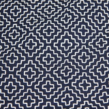 navy edo zashi kendo gi pattern fabric close up