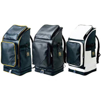 The kanmuri backpack in three colour options.