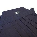 Front pleats and obi close-up.