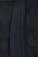 Hishi-zashi stitching close-up.