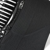 Panther - 6mm Fit-stitch Black Tetknit Kendo Men