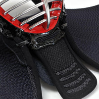 View of the tsuki-dare throat protector.