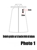 AH450 Hakama Aikido bionettoyage "Jun"